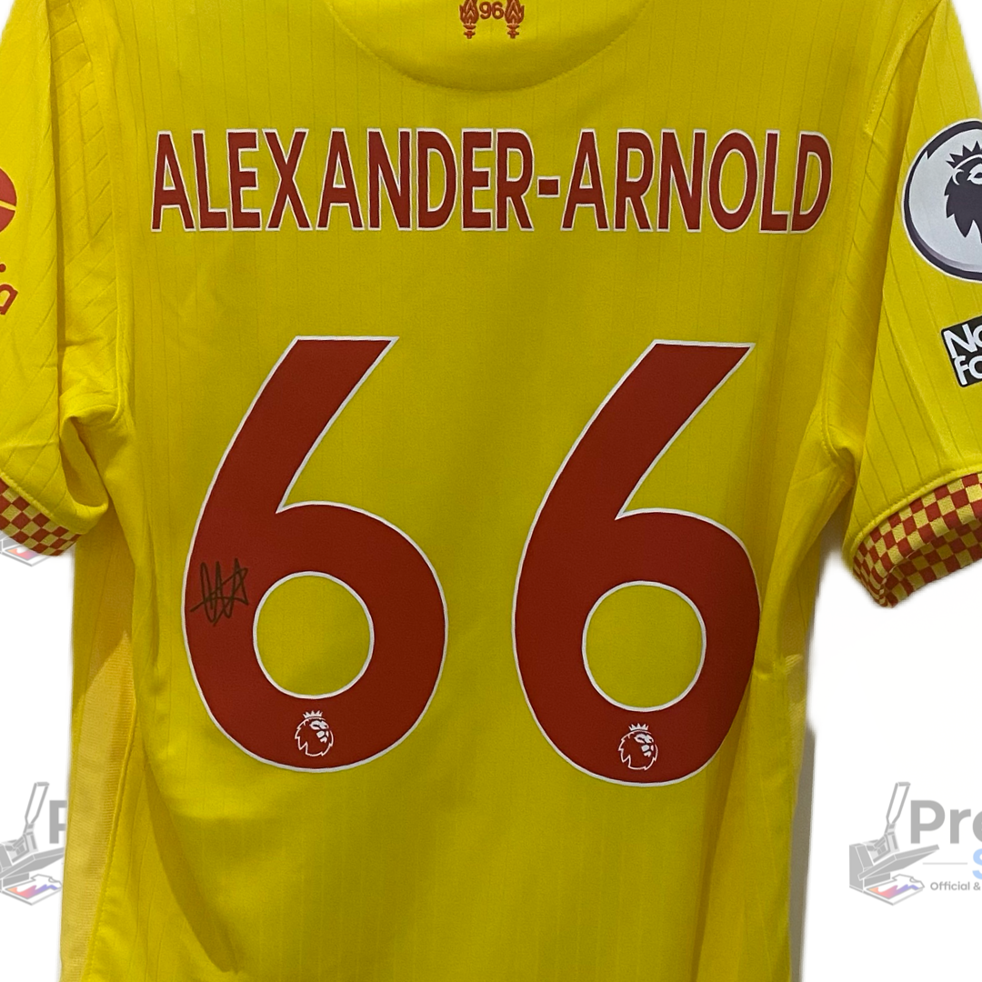 alexander arnold signed shirt