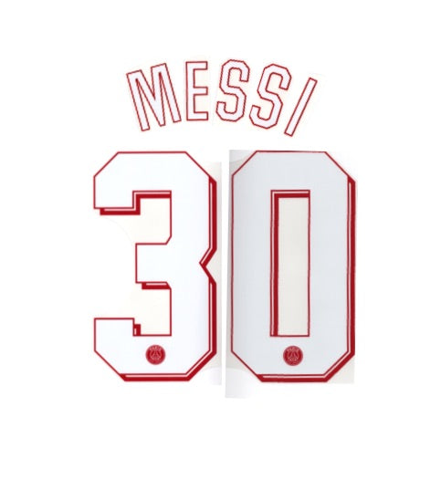 Messi 30 Home Player Size PSG cup set 2021-22