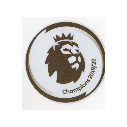 2019 - 2020 Premier League Champions Player Size Sleeve Badge (Liverpool)