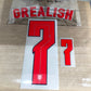 England 2020 Home Player Size Name and Number