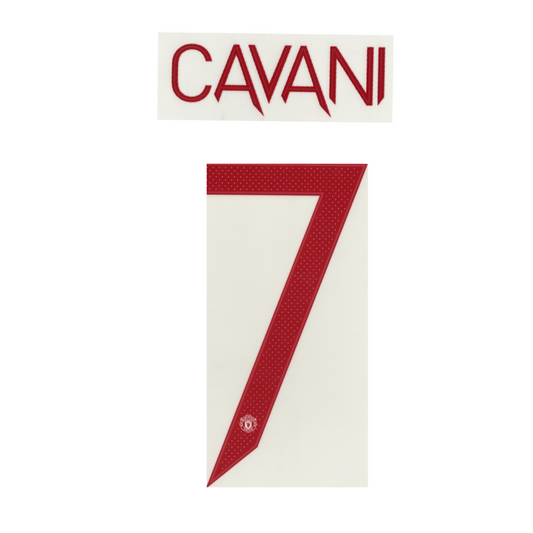 Cavani 7 -Manchester United 2020/21 Third Cup Set Player Size