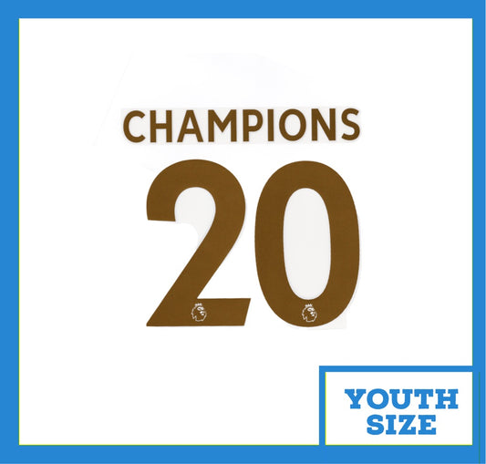Champions 20 Liverpool Youth Size Official Name sets 2020-21 - Kids