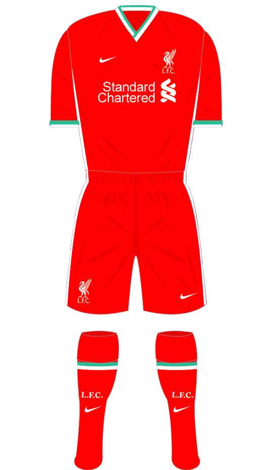 Liverpool 2020-21 Hero Nameset and Number