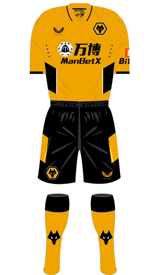 Wolves 2021-22 Shirt Namesets, Numbers & Printing – Premier Shirt Printing